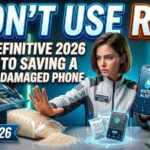 Fix a water-damaged phone in 2026 using the silica gel method. Learn why the rice myth fails and follow our 3-phase emergency guide to rescue your device and data.
