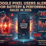 A Google Pixel phone showing a low battery warning and a thermal overheating alert on a dark background.