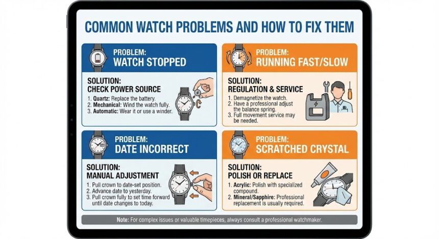 A professional watchmaker using precision tools to repair the intricate internal mechanics of a luxury mechanical watch.