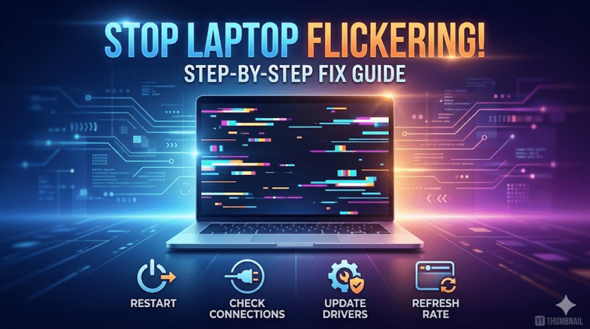 Stable Sight: 5 Ways to Stop Your Laptop Screen from Flickering.