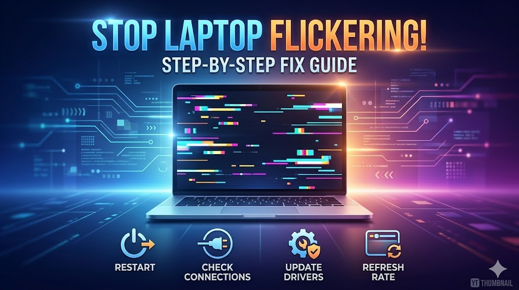 Stable Sight: 5 Ways to Stop Your Laptop Screen from Flickering.