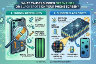 Green Lines on Phone Screen