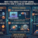 magnetic USB C cables